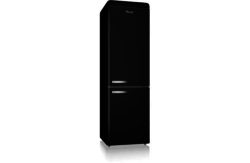 Swan SR11020BN Retro Tall Fridge Freezer - Black